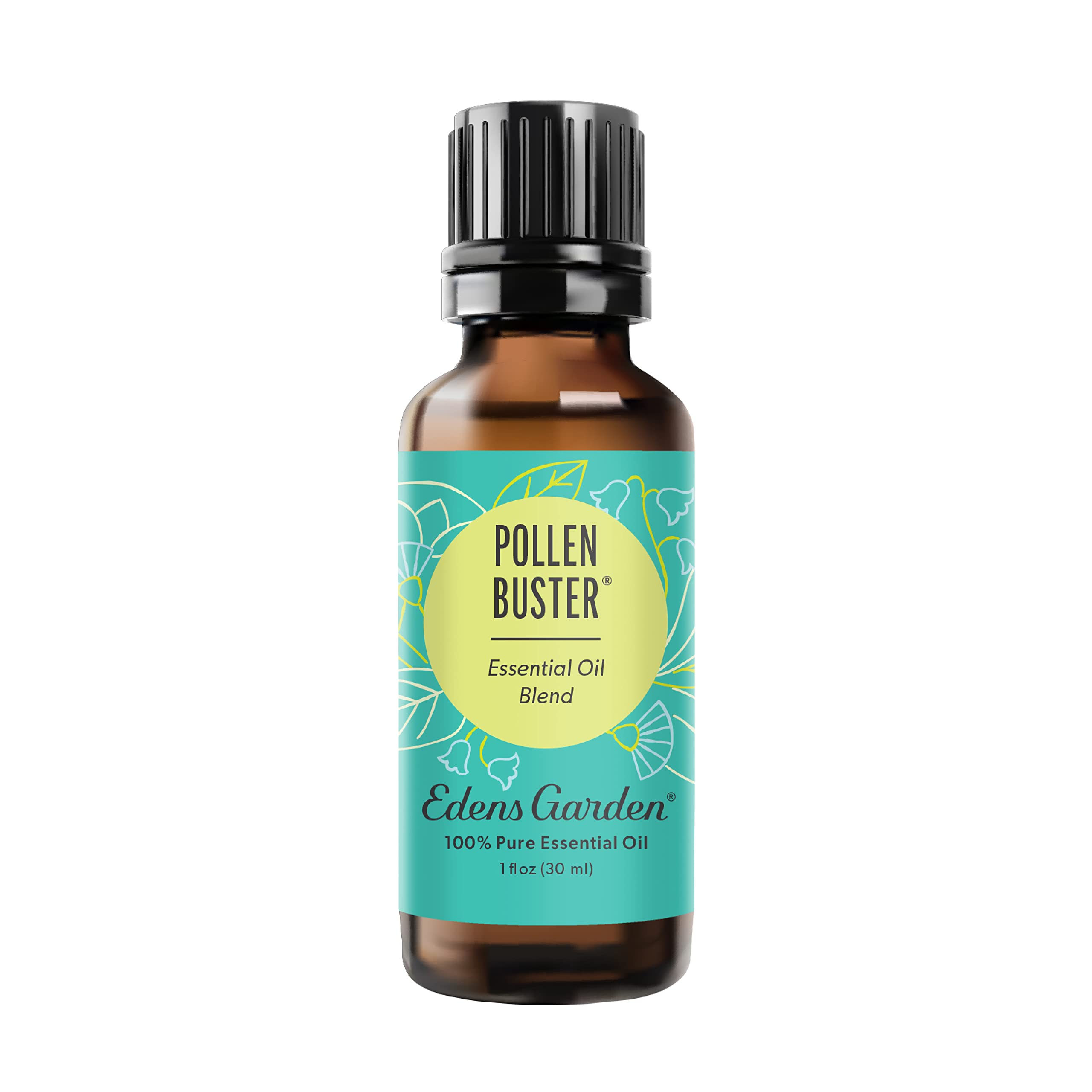 Edens Garden Pollen Buster bottle front for calming diffuser aroma
