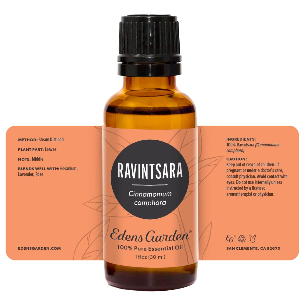 Edens Garden Ravintsara GC-MS batch—transparent quality verification