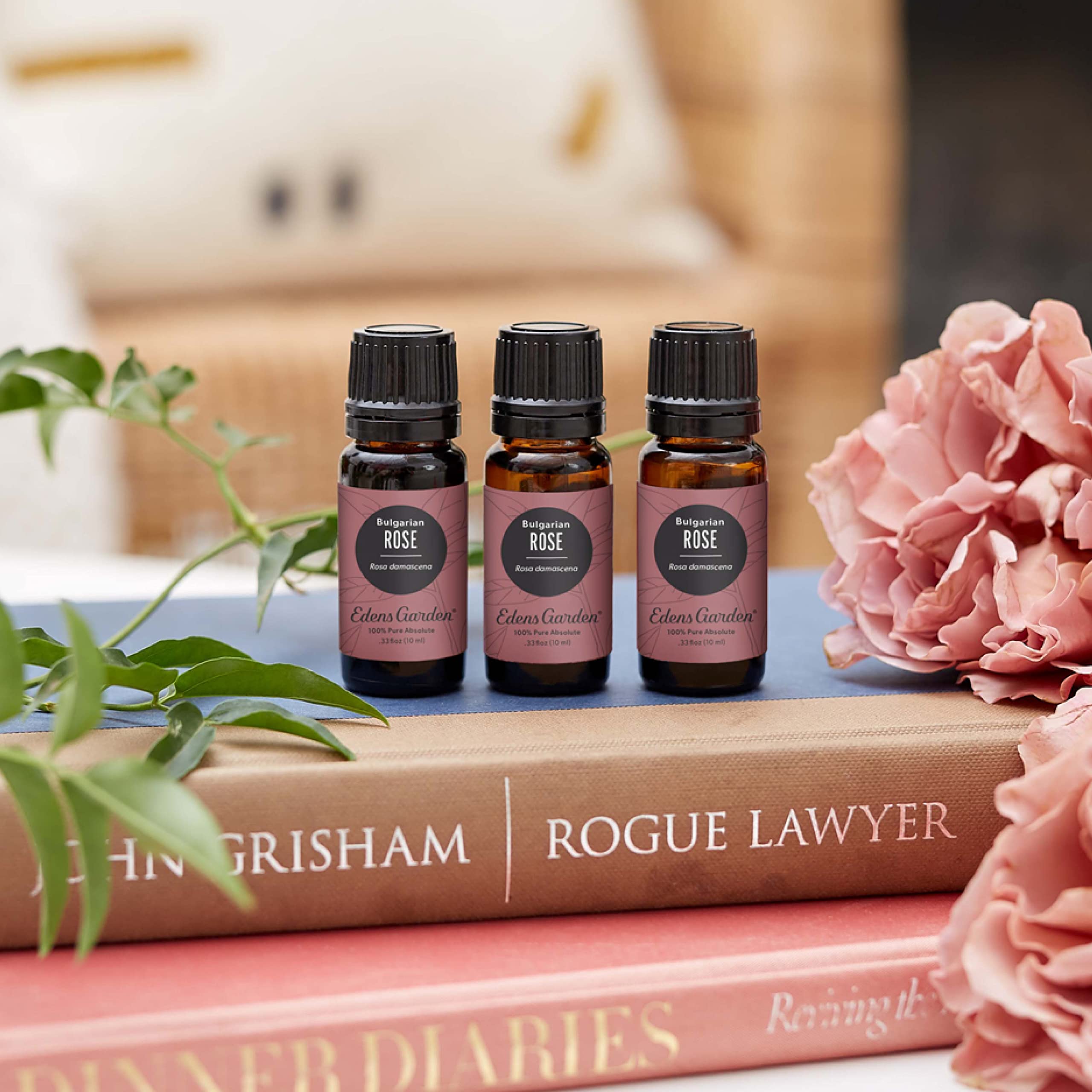 Edens Garden Rose Absolute: pétalos de rosa para inspiración aromática en tu rutina.