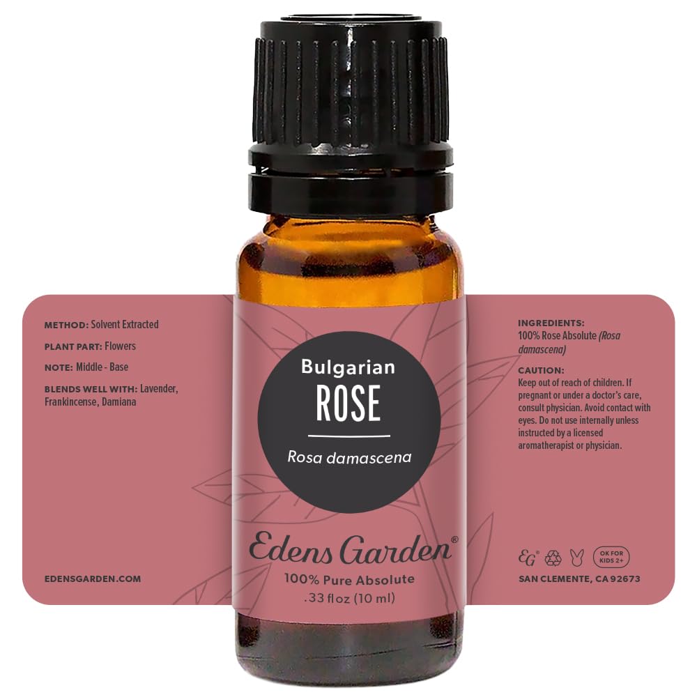 Edens Garden Rose Absolute: informe GC-MS disponible para transparencia y confianza.