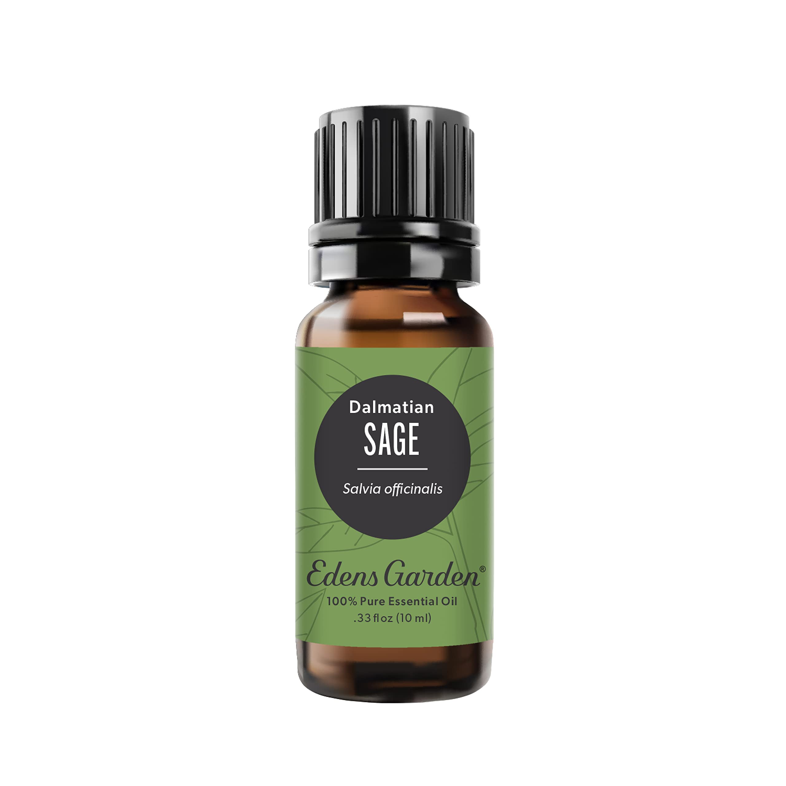 Edens Garden Sage-Dalmatian oil bottle ready for diffusion and meditation