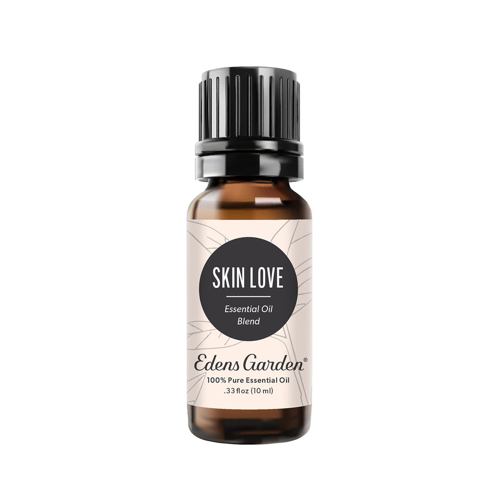 Edens Garden Skin Love bottle pour, calming diffusion experience for daily aromatherapy.