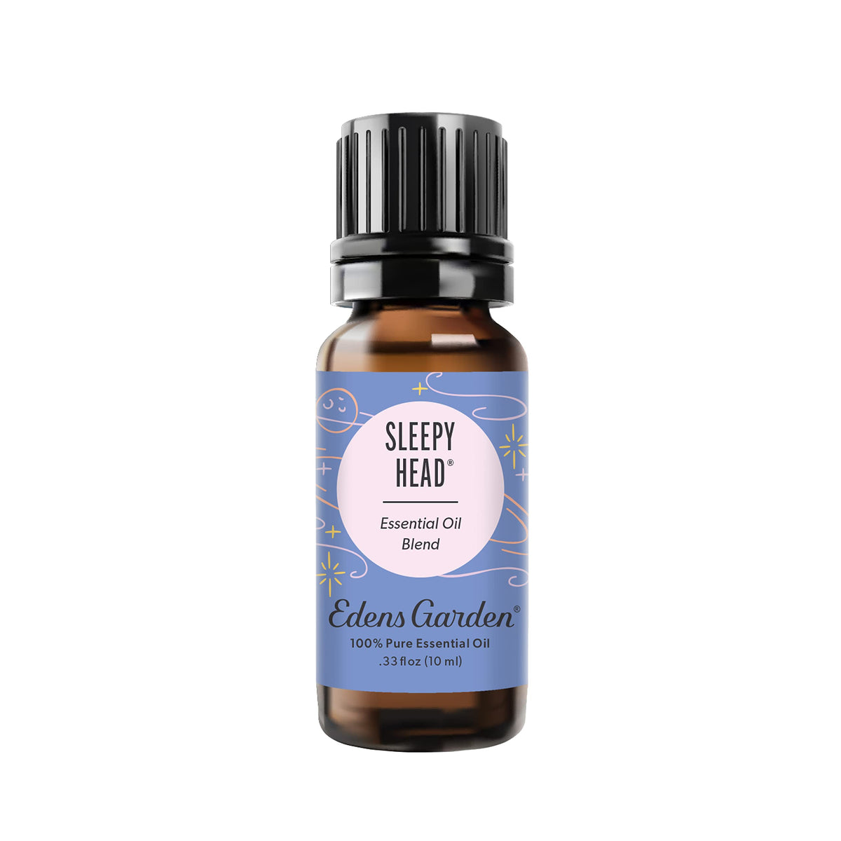 Edens Garden Sleepy Head bottle with calming lavender and cedarwood notes for relaxation