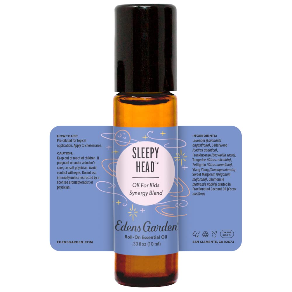 Edens Garden Sleepy Head label-front signaling kid-friendly formula