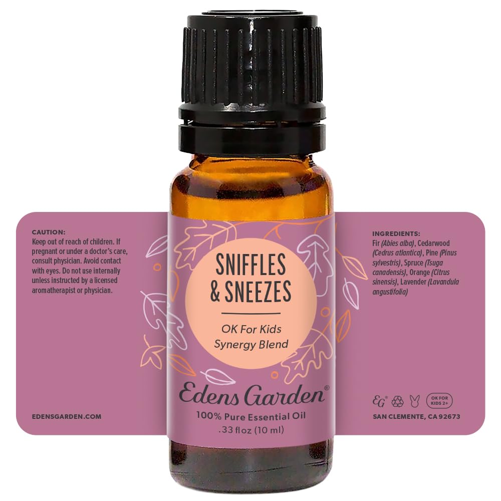 Edens Garden Sniffles & Sneezes care guide for safe use.