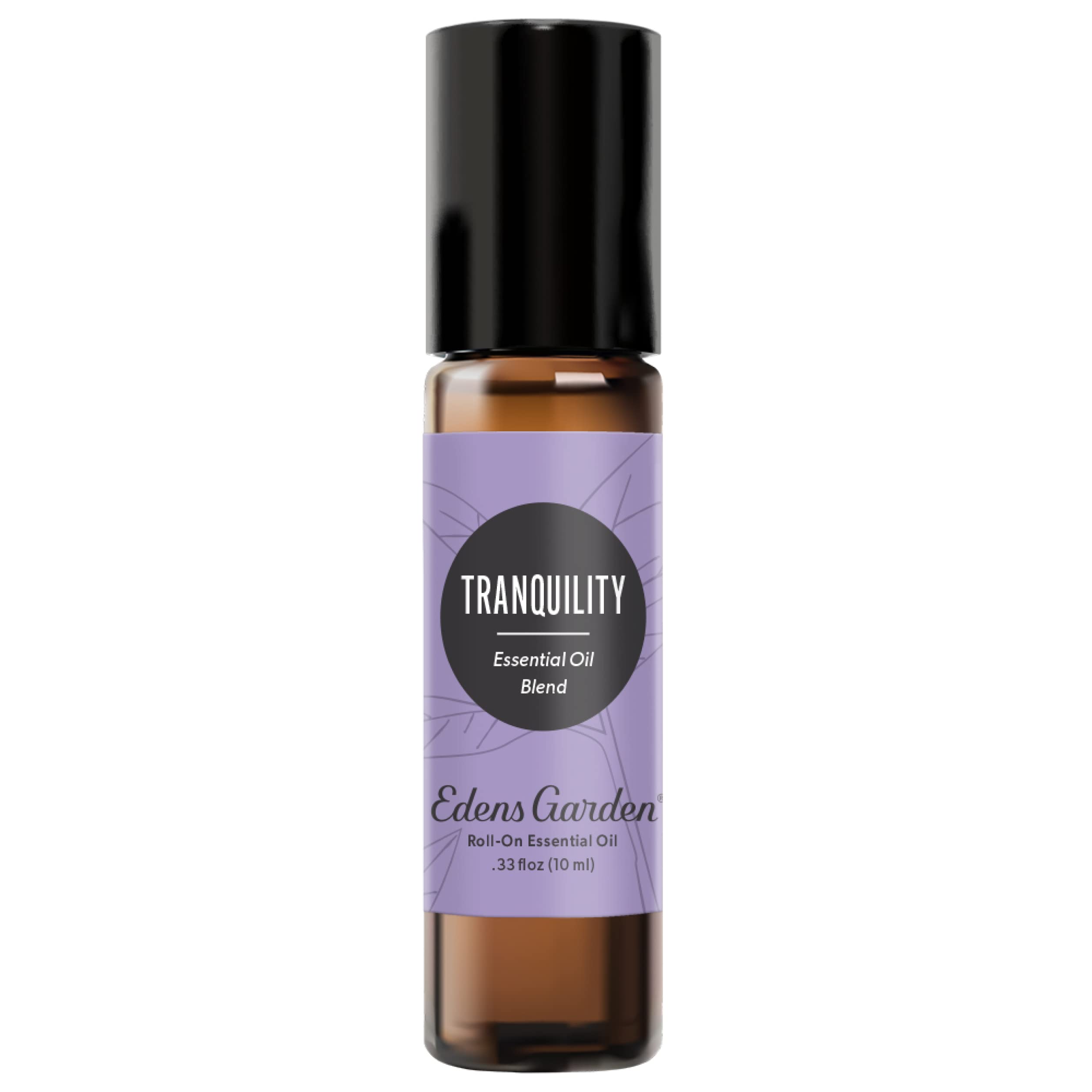 Edens Garden Tranquility bottle pour highlights a premium pre-diluted blend for calm moments