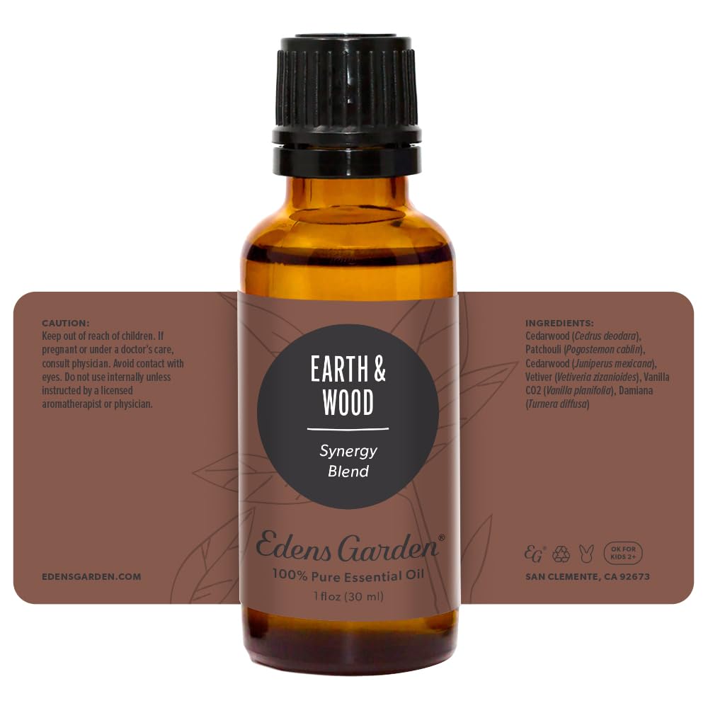 Vanilla CO2 and damiana in Earth & Wood add gentle sweetness.