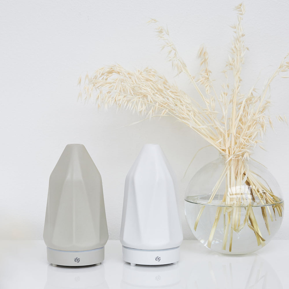 Edens Garden White Diamond Diffuser ultrasonic mist creates a soothing air.
