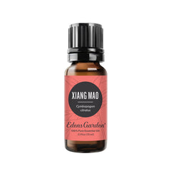 Edens Garden Xiang Mao essential oil bottle with bright citrus aroma for uplifting mood.