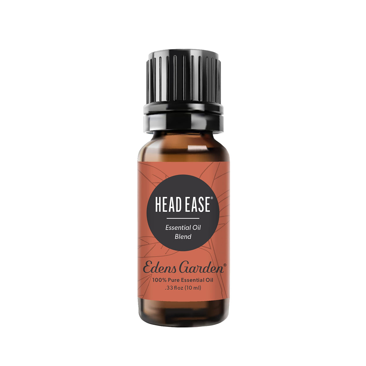 Edens Garden Head Ease bottle front view highlighting calming aroma for daily use