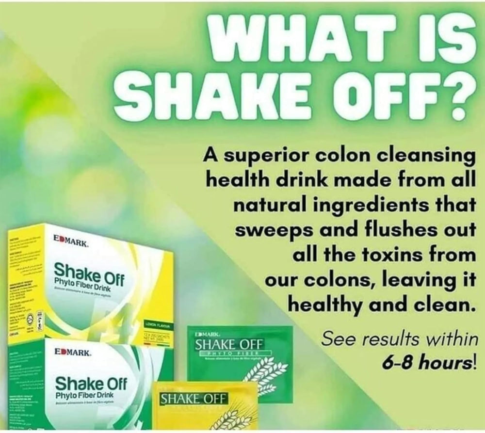 EDMARK Shake Off Phyto Fiber Pandan sachet in hand conveys everyday portability