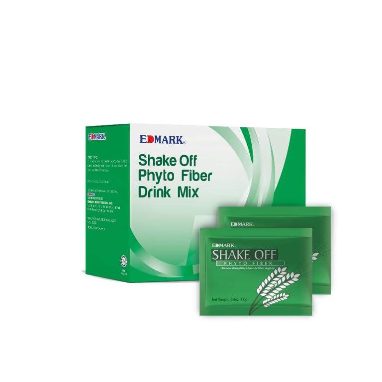 EDMARK Shake Off Phyto Fiber Pandan packshot showing convenient sachets for on-the-go use