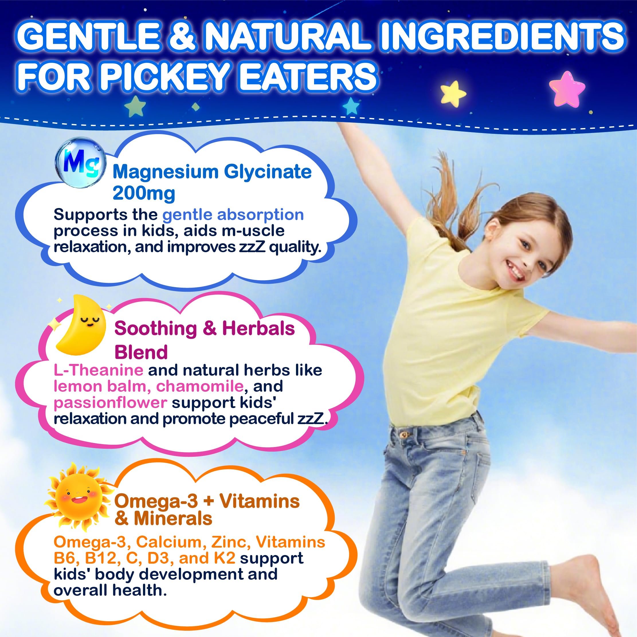 Edmmyliy Berry-flavored gummies close-up, sugar-free and kid-friendly.