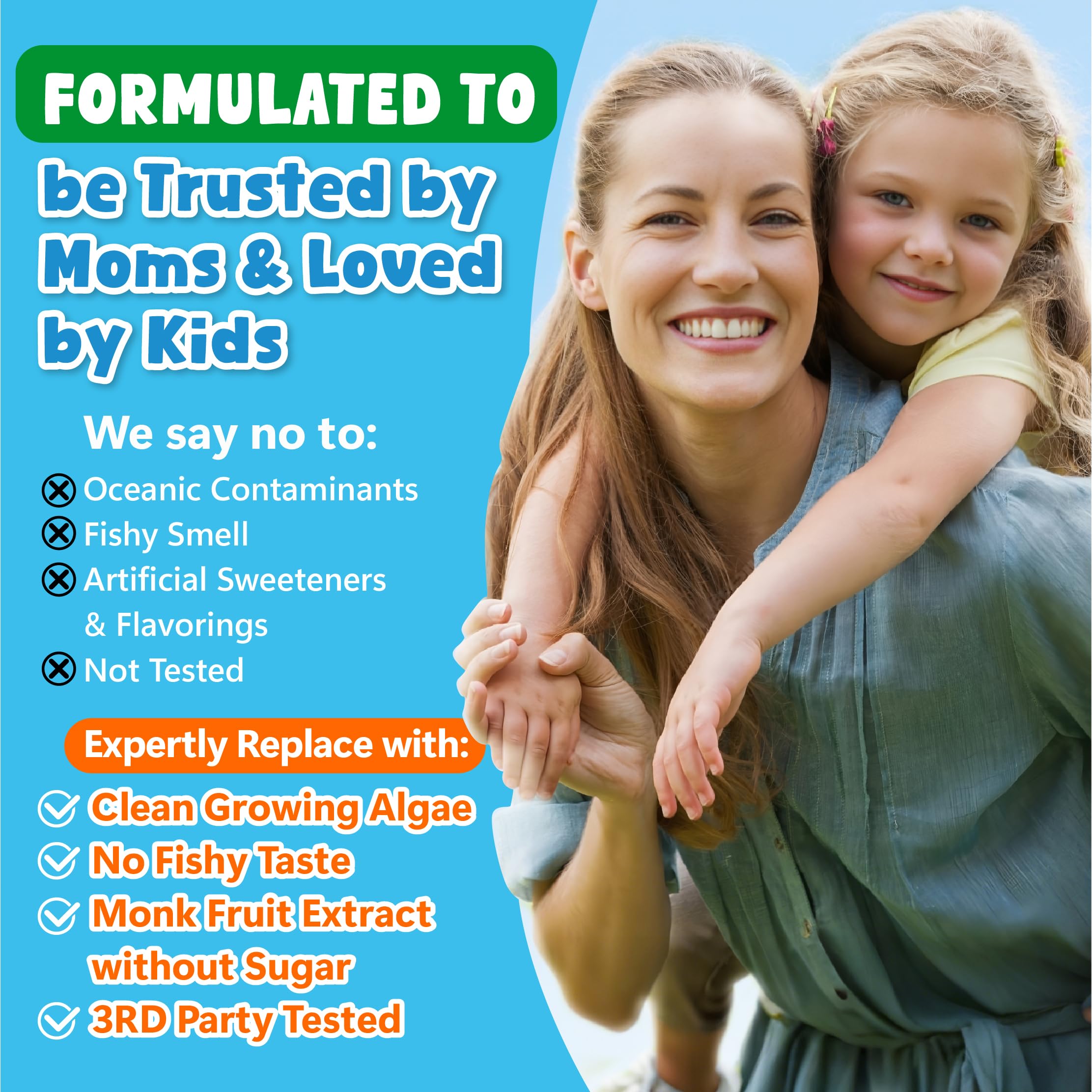 Edmmyliy Kids Omega3 Gummies sugar-free option supports kid-friendly nutrition without fish taste.