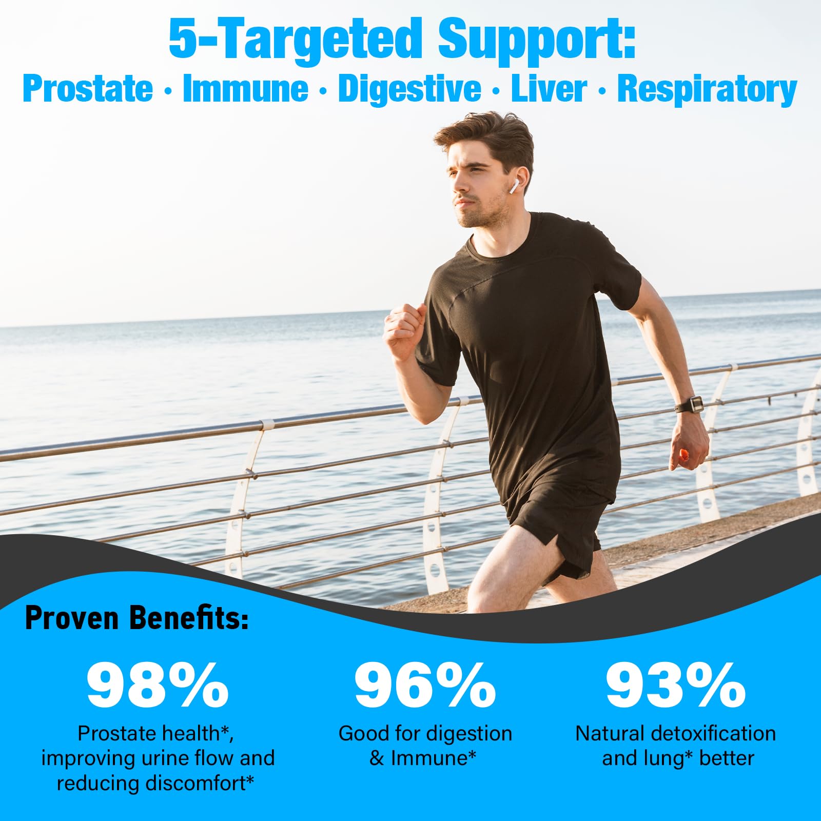Gym bag ready, Edoempe Probiotics for Men suit on-the-go routines.