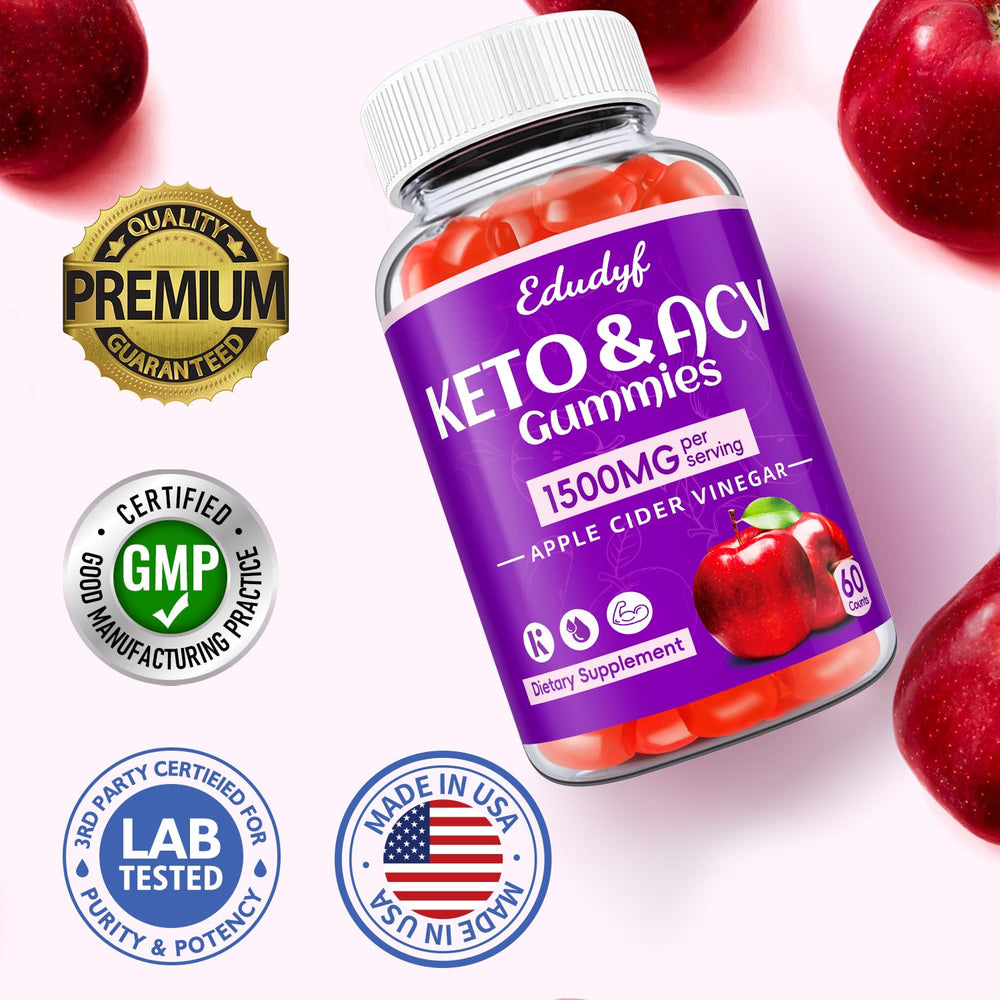GMP-certified manufacturing behind EDUDYF Keto ACV gummies ensures quality.