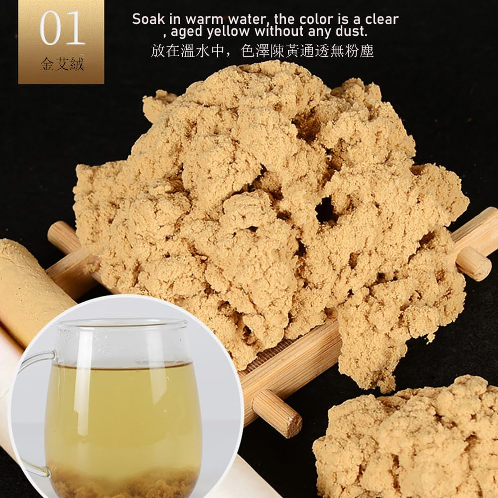 Eeorxhl Pure Moxa Stick pack-10-sticks shows a convenient home moxibustion solution.