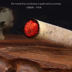 Eeorxhl stone-ground mugwort roll texture delivers authentic aroma.