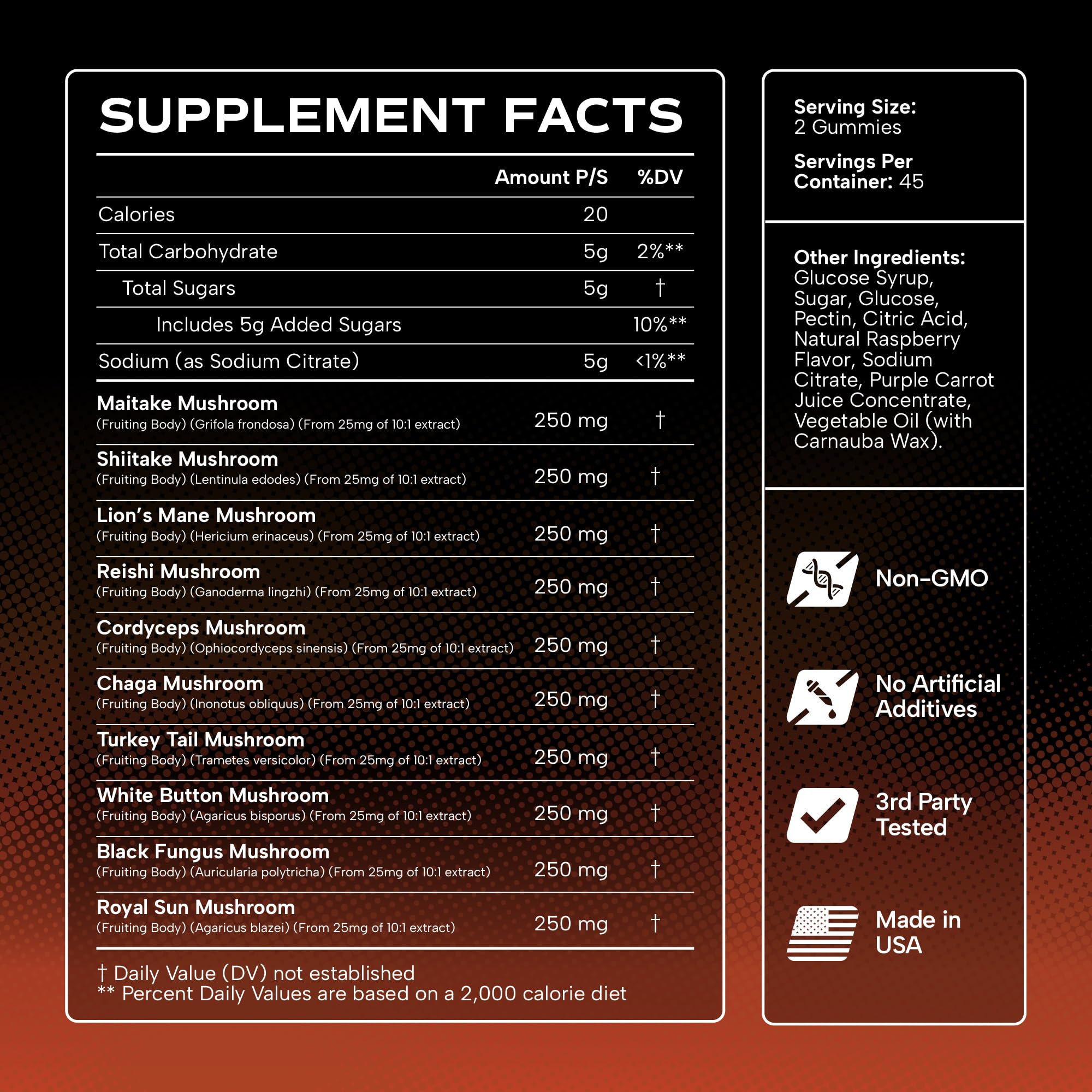 Effective Nutra third-party testing badge reinforces purity and potency commitments.