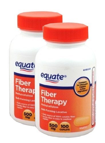 EFINITYER Equate Fiber Therapy two-bottle set for daily fiber support.