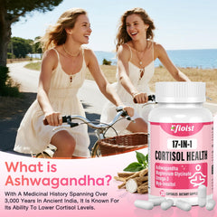 Efioist herbal blend with ashwagandha, rhodiola, lemon balm
