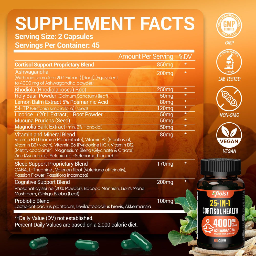 Efioist sleep support herbal blend imagery for easier unwinding