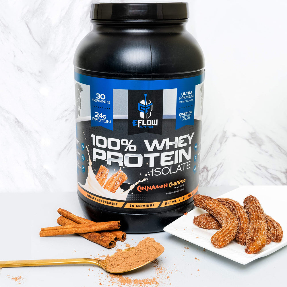eFlow Nutrition low-carb whey isolate supports lean recovery after workouts