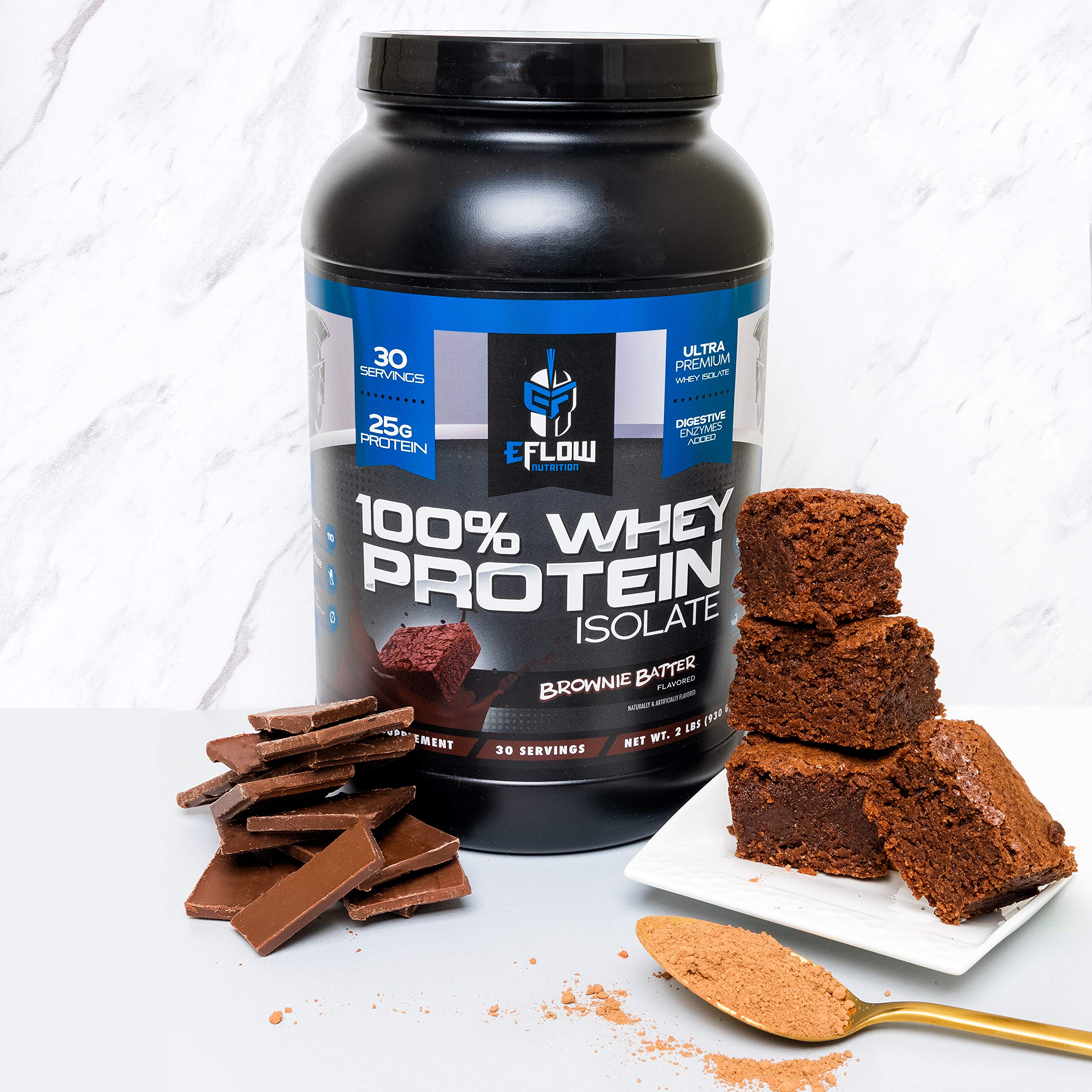 Nutrition panel shows 110 calories per serving and low carb profile