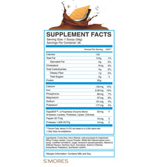 eflow Nutrition whey isolate being poured for quick shake