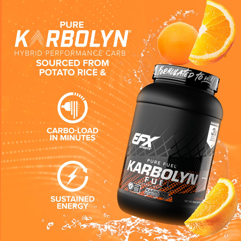 EFX Karbolyn Fuel powder dissolving in water for smooth mixability.
