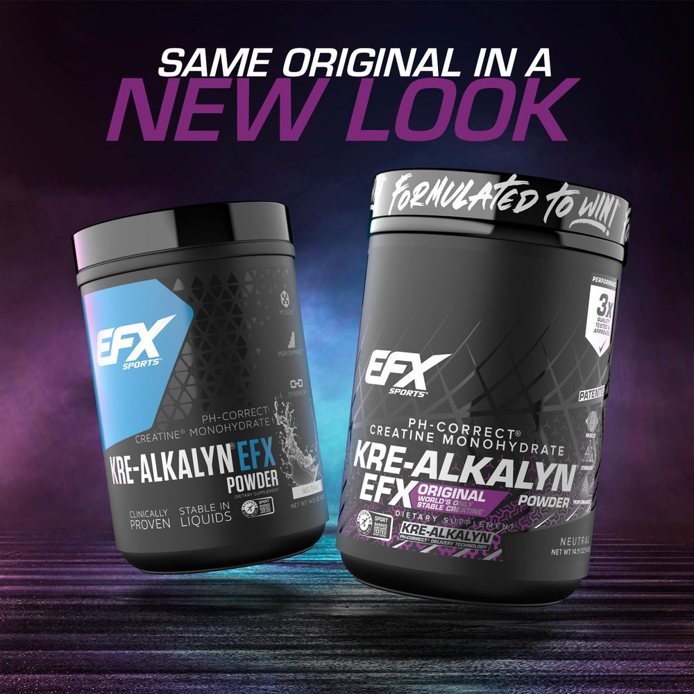 EFX Kre-Alkalyn powder being mixed in glass for quick fueling