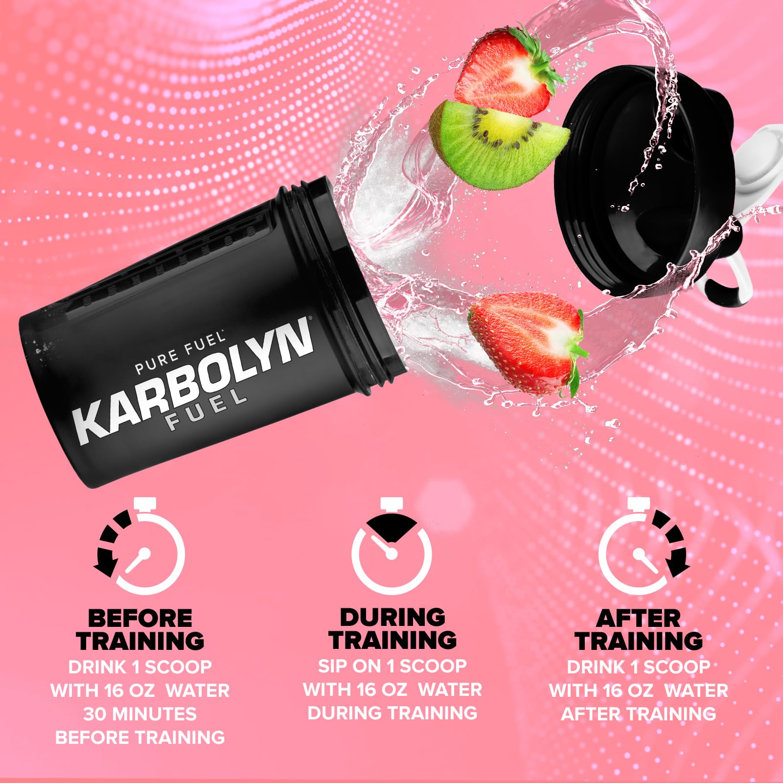 EFX Karbolyn Fuel athlete training scene emphasizing peak performance potential.