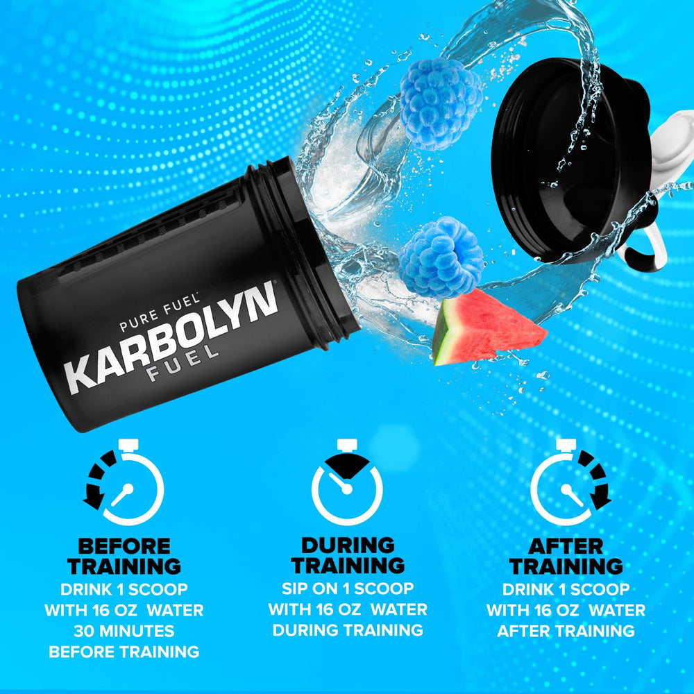 EFX Sports Karbolyn Fuel packaging-closeup emphasizes quality and care.