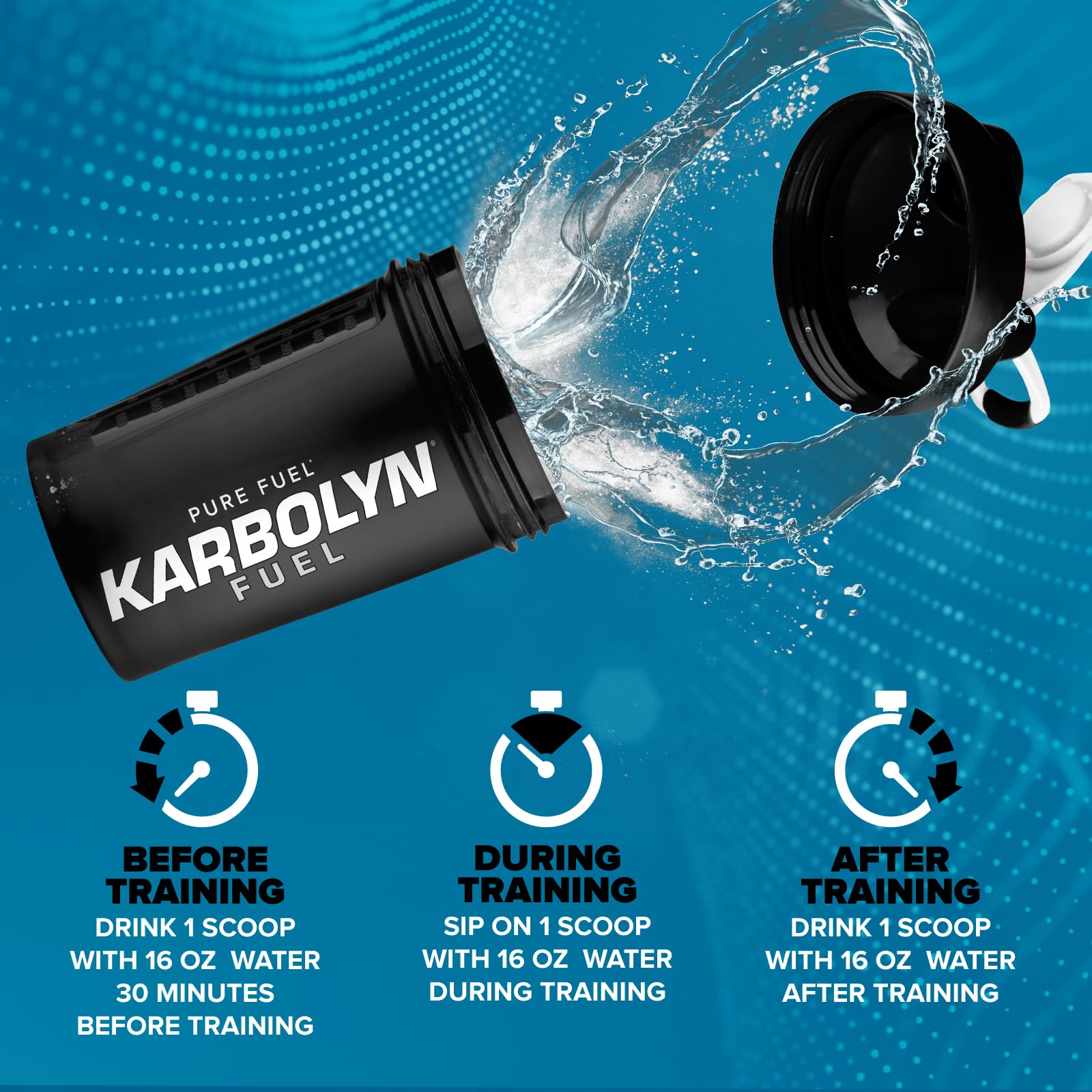 EFX Sports Karbolyn Fuel powers high-intensity sessions with lasting energy.