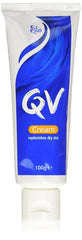 Ego QV Cream 100g tube delivering deep hydration for dry skin.