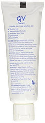 Ego QV Cream texture shows rich hydration for face and body use.