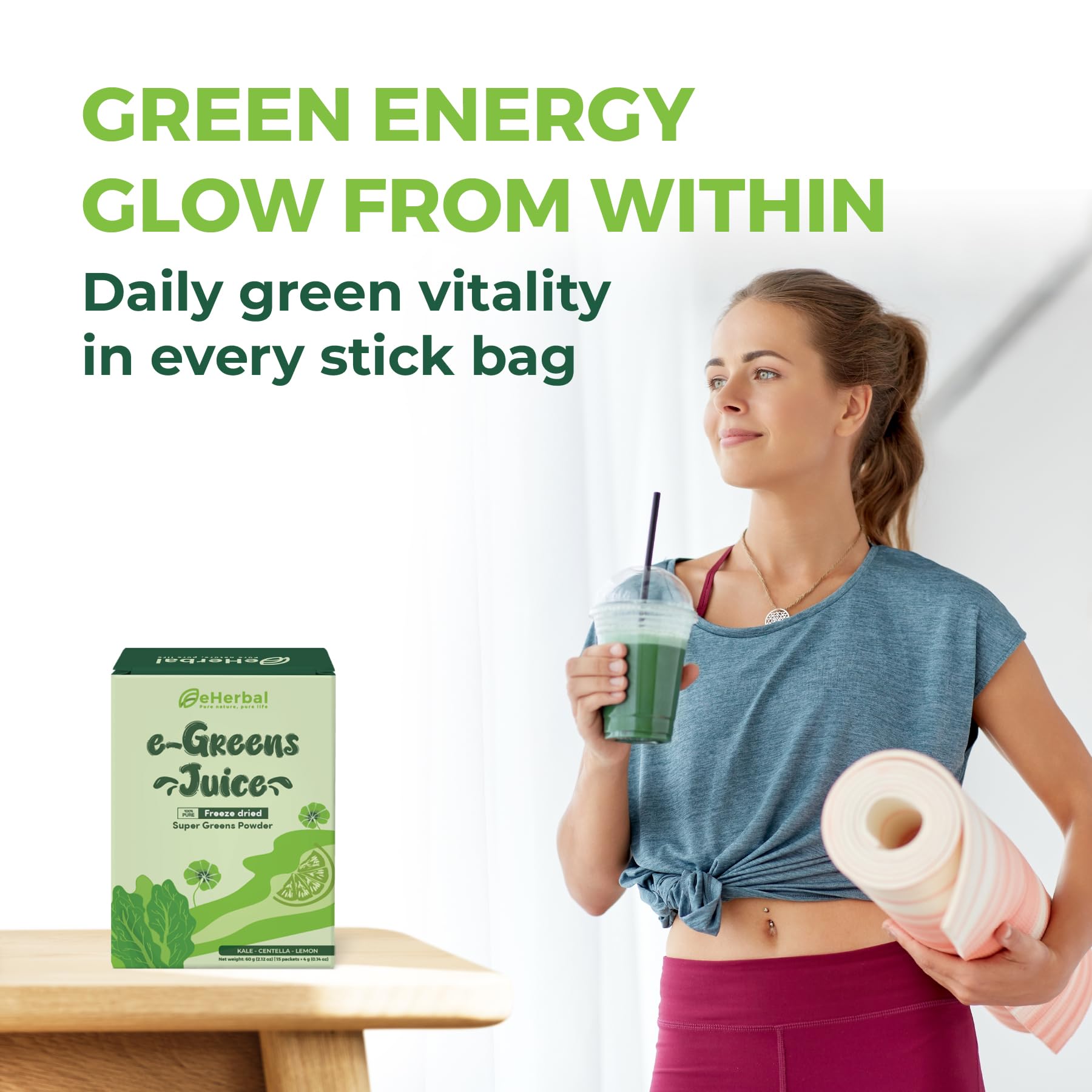 eHerbal powder supports digestive and energy-friendly routine