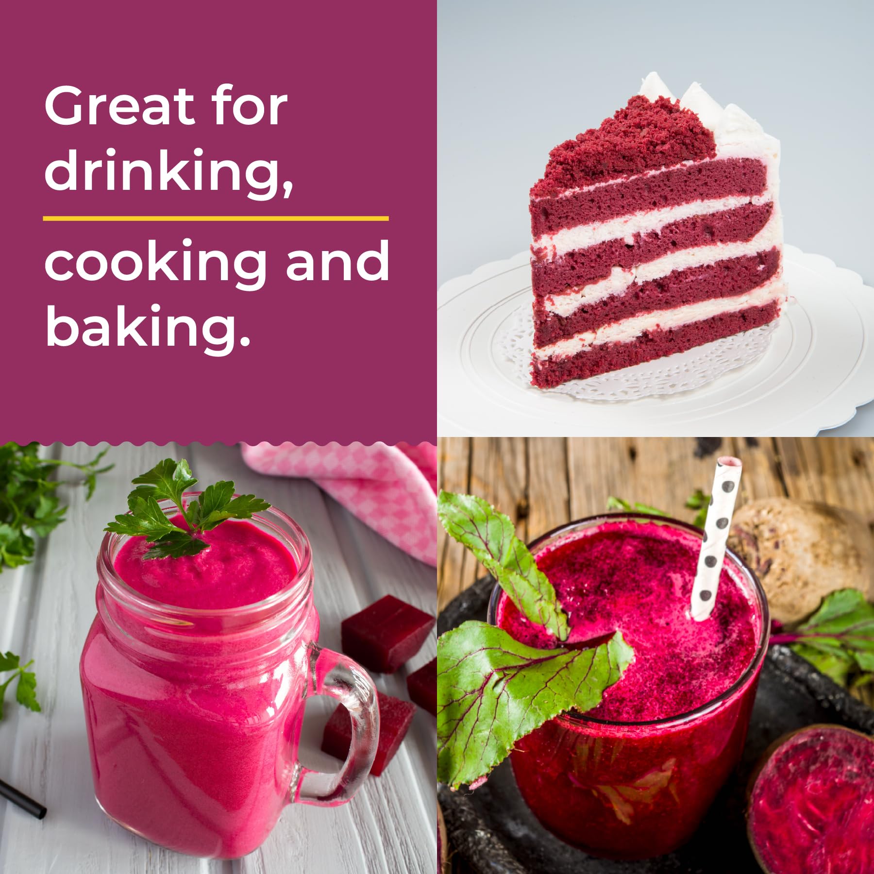 quick-mix beet root powder for fast drinks