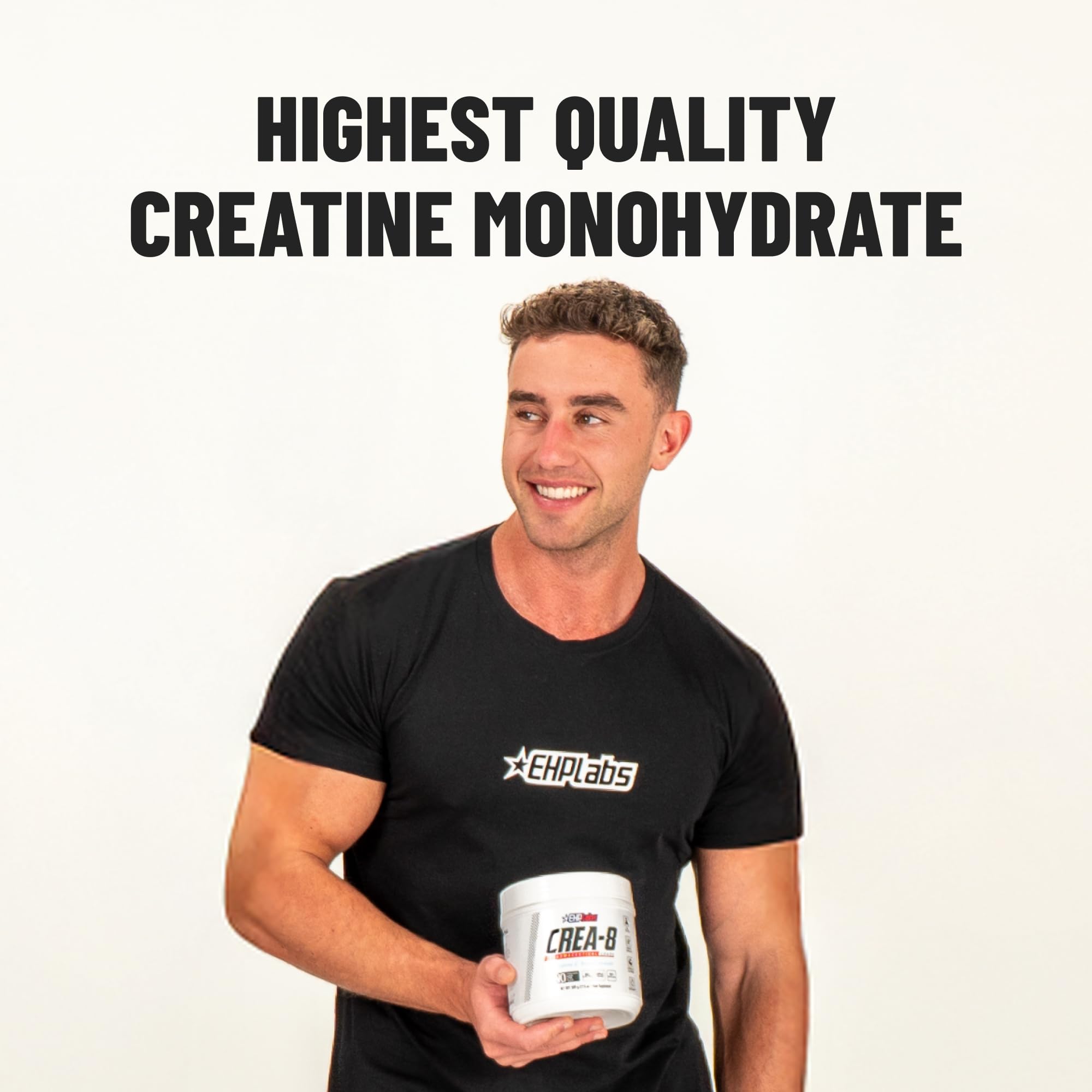 Active user smoothing CREA-8 into a drink mid-workout for continuity.
