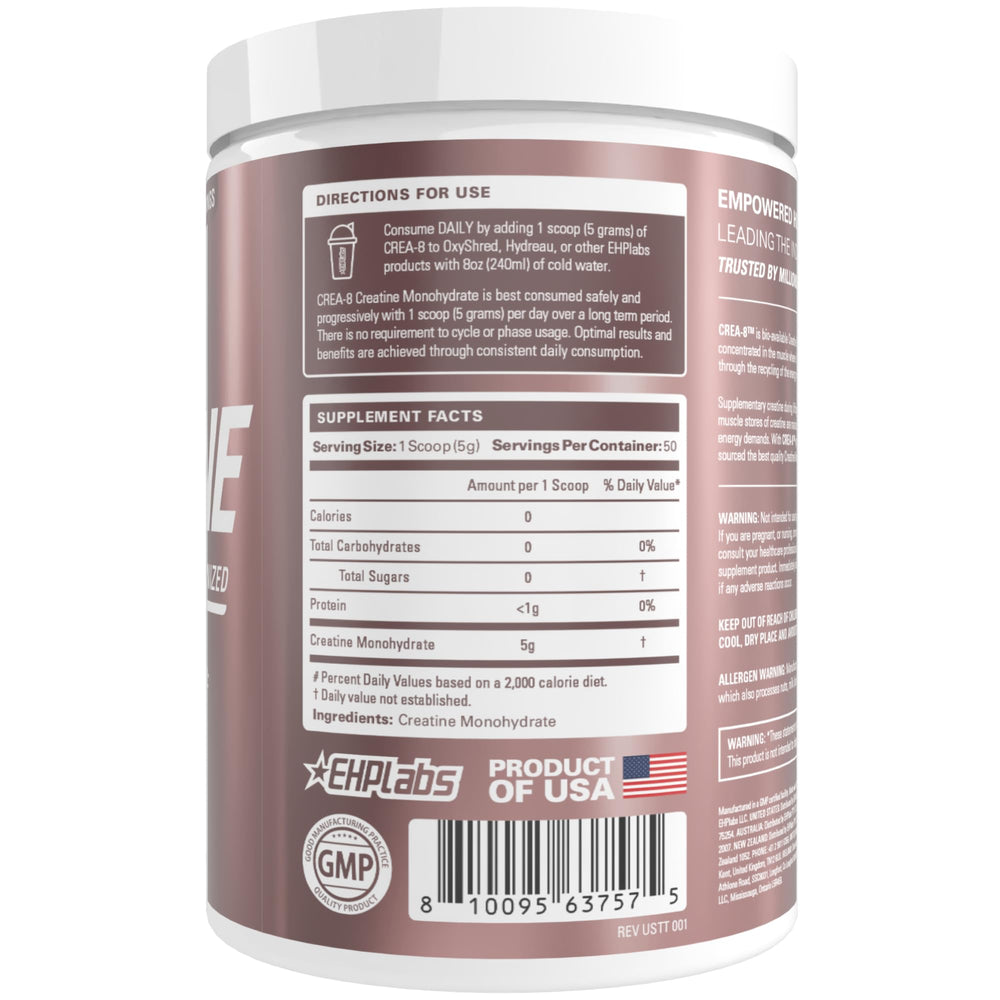 EHP Labs CREA-8 serving spoon on a clean surface.