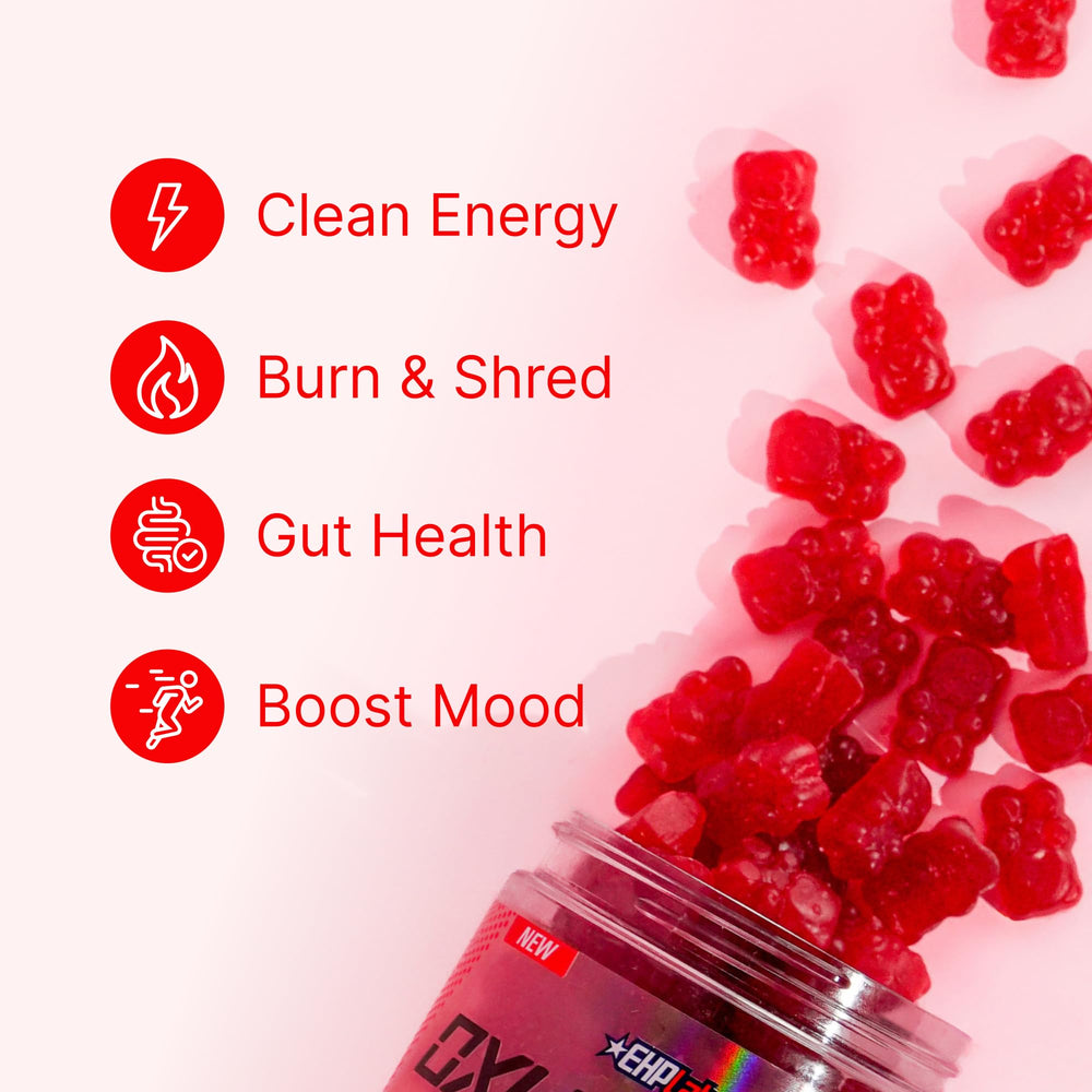 EHP Labs OxyShred Gummies white kidney bean for carb-conscious support