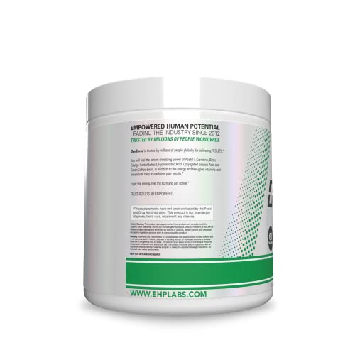 EHP Labs OxyShred Kiwi Strawberry powder in a shaker for tasty pre-workout flavor.