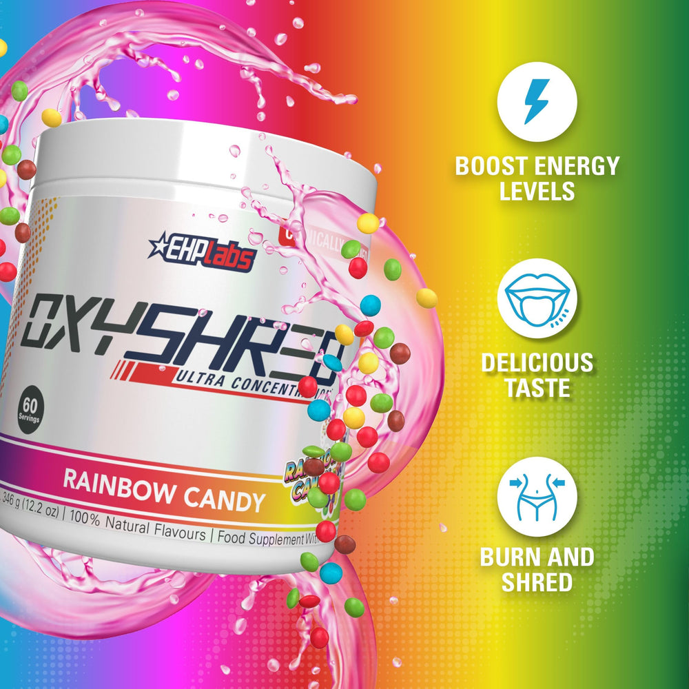 Rainbow Candy powder mixed and ready to drink before a session