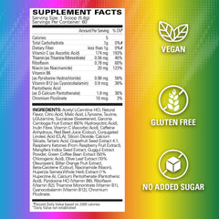 OxyShred Rainbow Candy pours from tub hinting at fast preparation for training