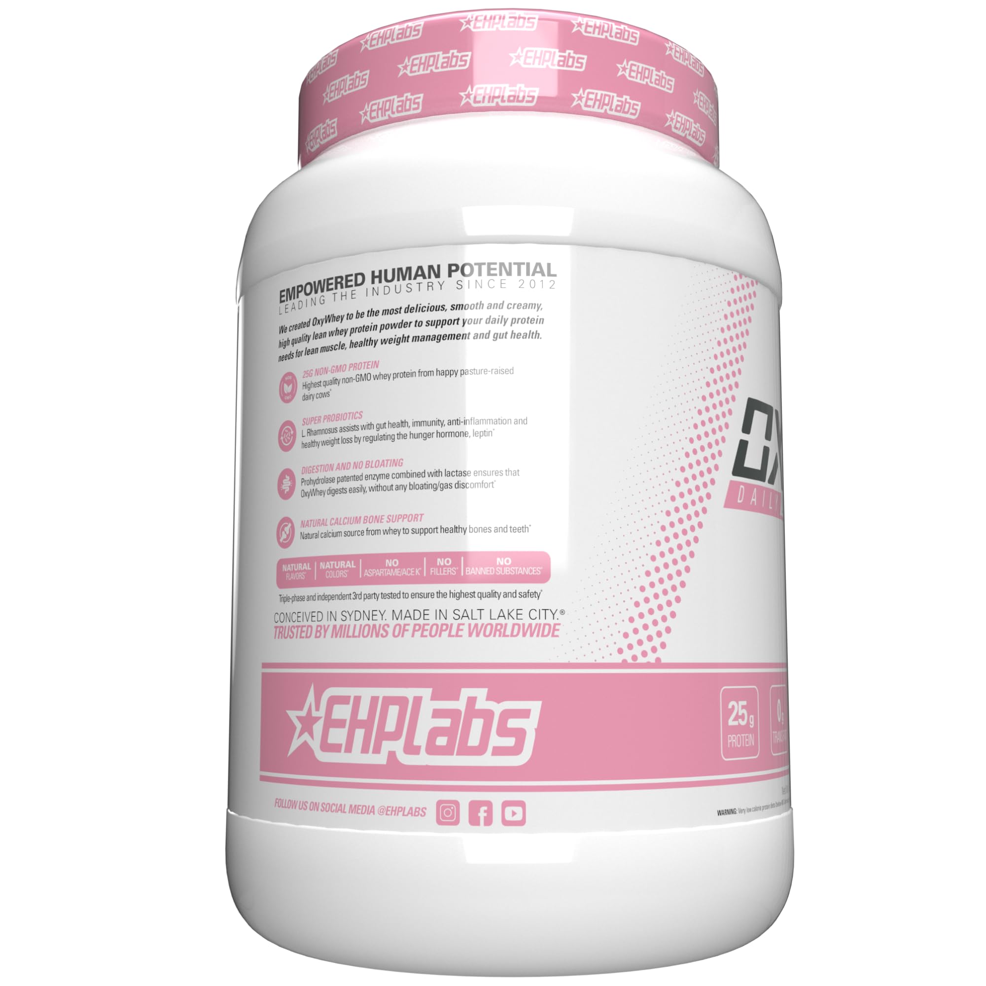 25 servings per tub offer steady fueling options.