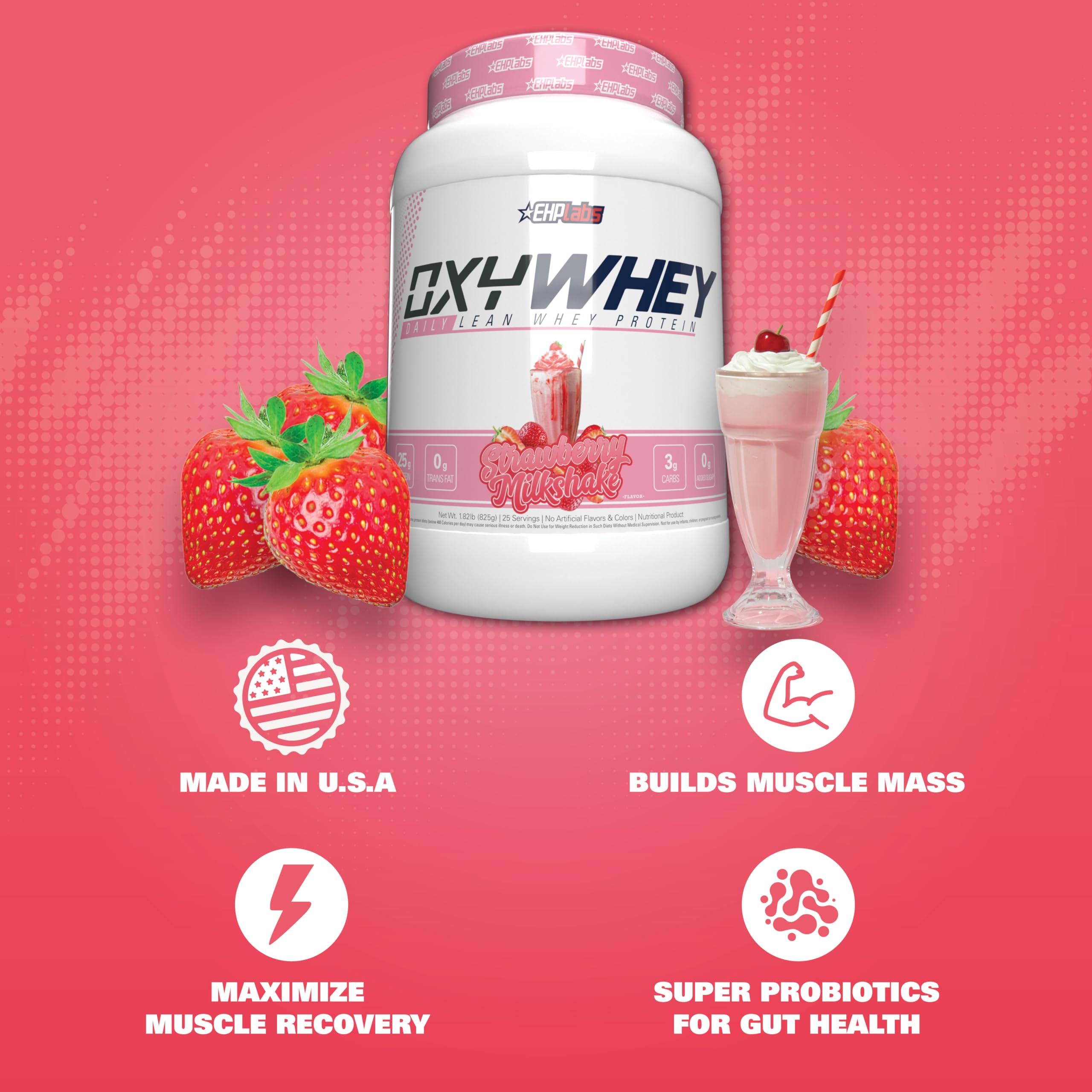 Mixing shaker demonstrates effortless blending of OxyWhey.