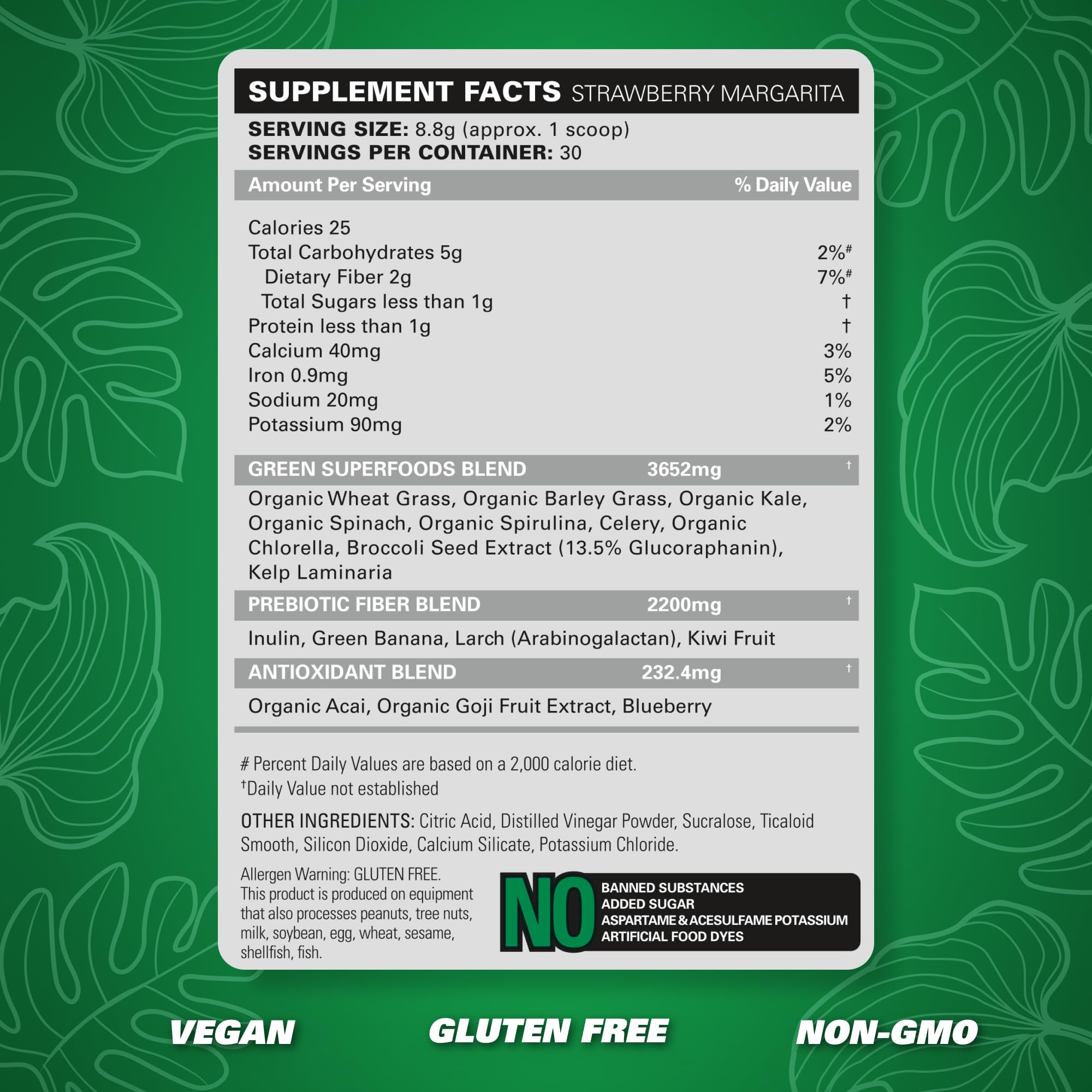 EHP Labs OxyGreens vitamins and minerals for daily vitality.