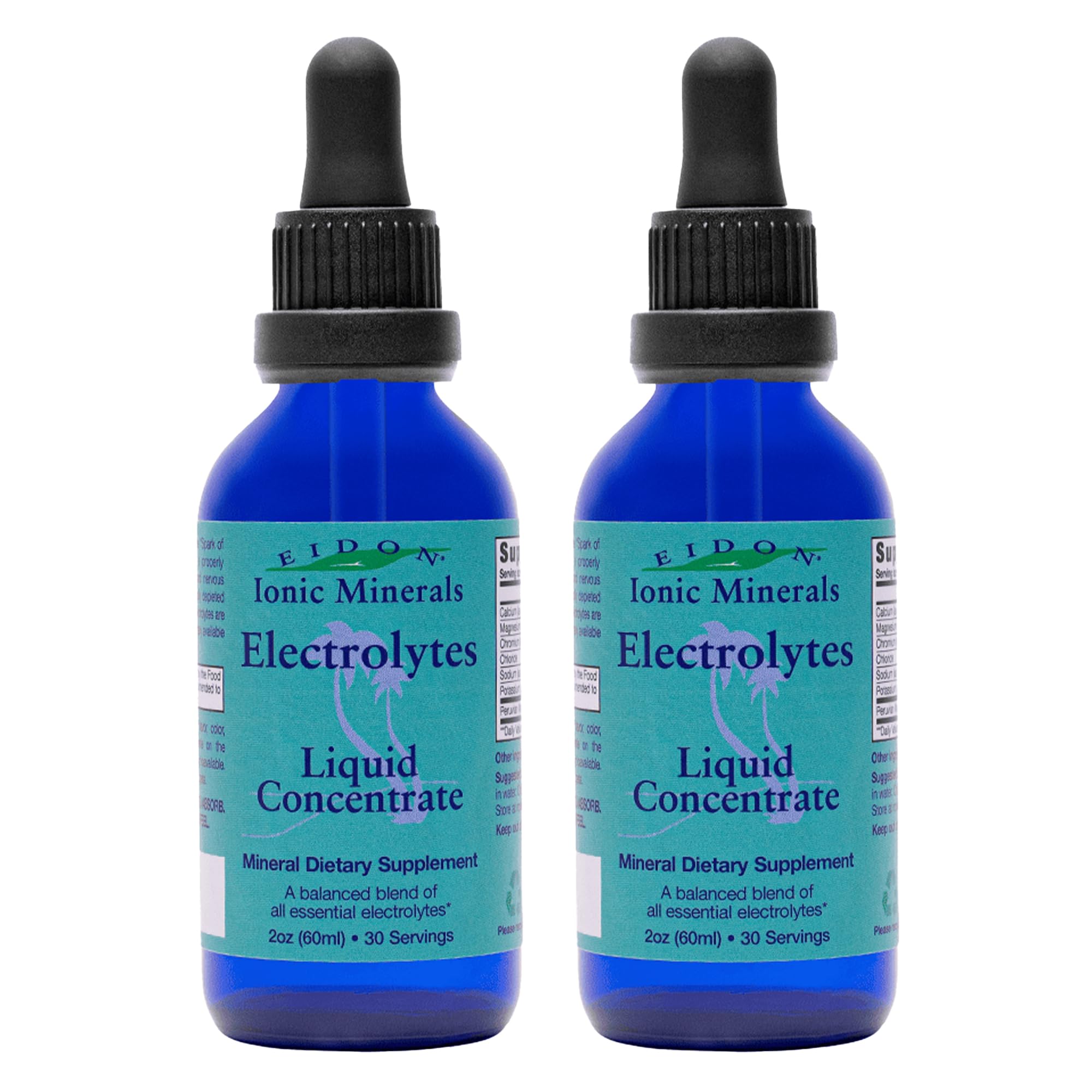 Eidon Electrolytes bottle front for daily hydration support with natural minerals