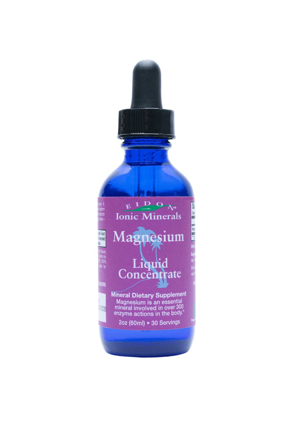 Eidon Liquid Magnesium bottle for convenient daily supplementation and muscle relaxation support