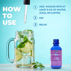 Eidon liquid magnesium drops pipette for precise daily dosing